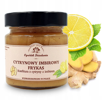 Konfitura z Cytryny - Cytrynowy Imbirowy Frykas - 220g