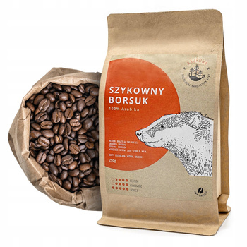 Kawa Ziarnista - Szykowny Borsuk - 250g