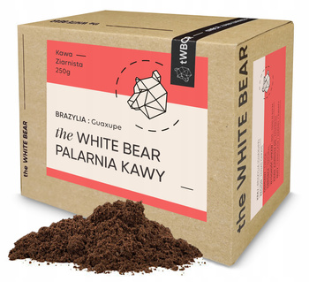 the White Bear Kawa Mielona Brazylia Guaxupe Espresso 250g