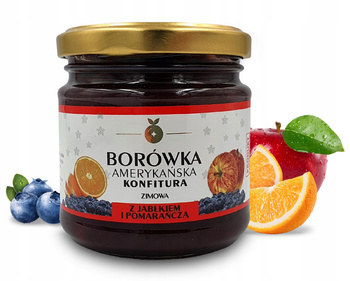 Konfitura - Zimowa z Jabłkiem i Pomarańczą - 220g