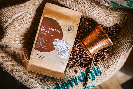 Kawa ziarnista Szlachetny Bóbr 250g