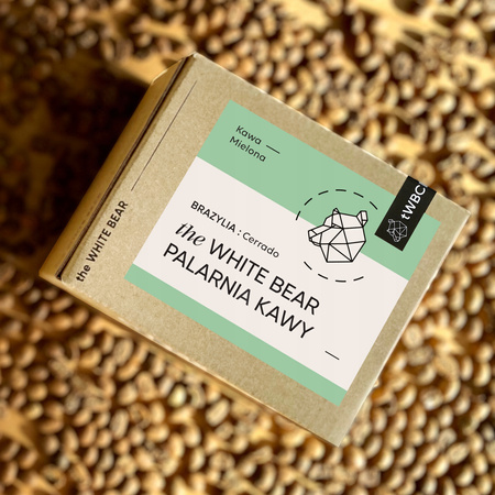 the White Bear Kawa Mielona Brazylia Cerrado 250g