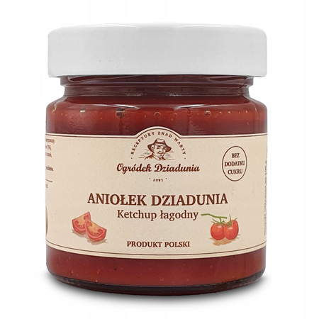 Ogródek Dziadunia Ketchup Łagodny Aniołek Dziadunia 220g