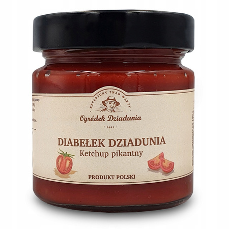 Ketchup Pikantny - Diabełek Dziadunia - 220g