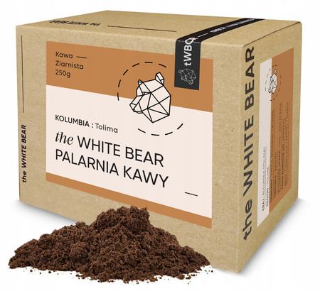 the White Bear Kawa Mielona Kolumbia Tolima 250g