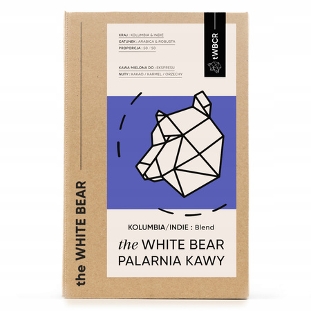 the White Bear Kawa Mielona Kolumbia/Indie Blend 1kg