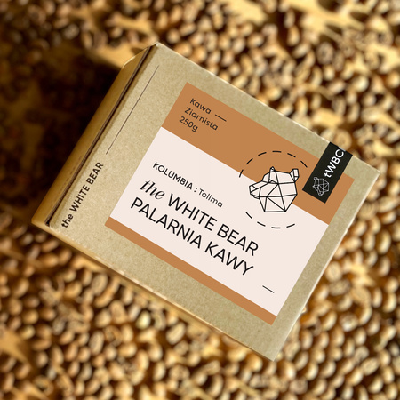 the White Bear Kawa Mielona Kolumbia Tolima 250g