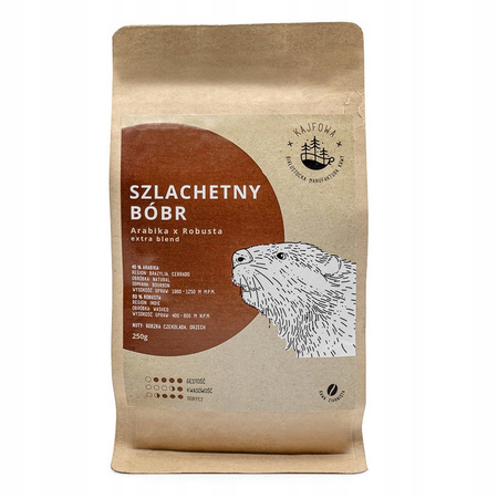 Kawa ziarnista Szlachetny Bóbr 250g