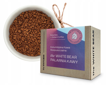 the White Bear Kawa Rozpuszczalna Kolumbia 100g