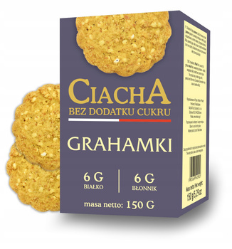 Ciacha Bez Cukru - Grahamki - 150g