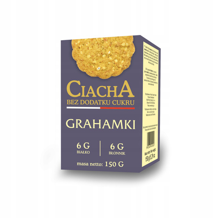 Ciacha Bez Cukru - Grahamki - 150g