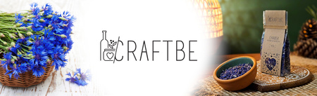 Craftbe Suszone Płatki Chaber Bławatek Niebieski 15g