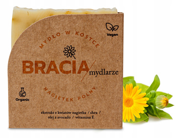 Bracia Mydlarze Mydło Nagietek Polny 110-120g