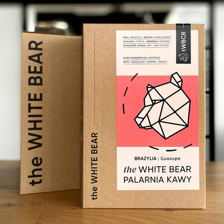 the White Bear Kawa Mielona Brazylia Guaxupe Espresso 1kg