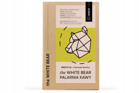 the White Bear Kawa Ziarnista Brazylia Fazenda Rainha 1kg