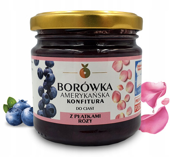 Konfitura - Z Płatkami Róży - 220g