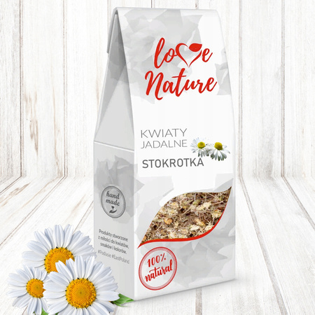 W LoveNature Kwiaty  Jadalne Stokrotka 20g