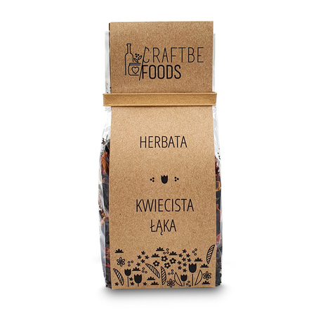 Craftbe Foods Herbata Czarna Kwiecista Łąka 60g