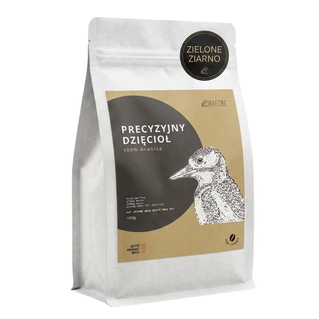 Precyzyjny Dzięcioł — Zielone Ziarno — zdjęcie 2