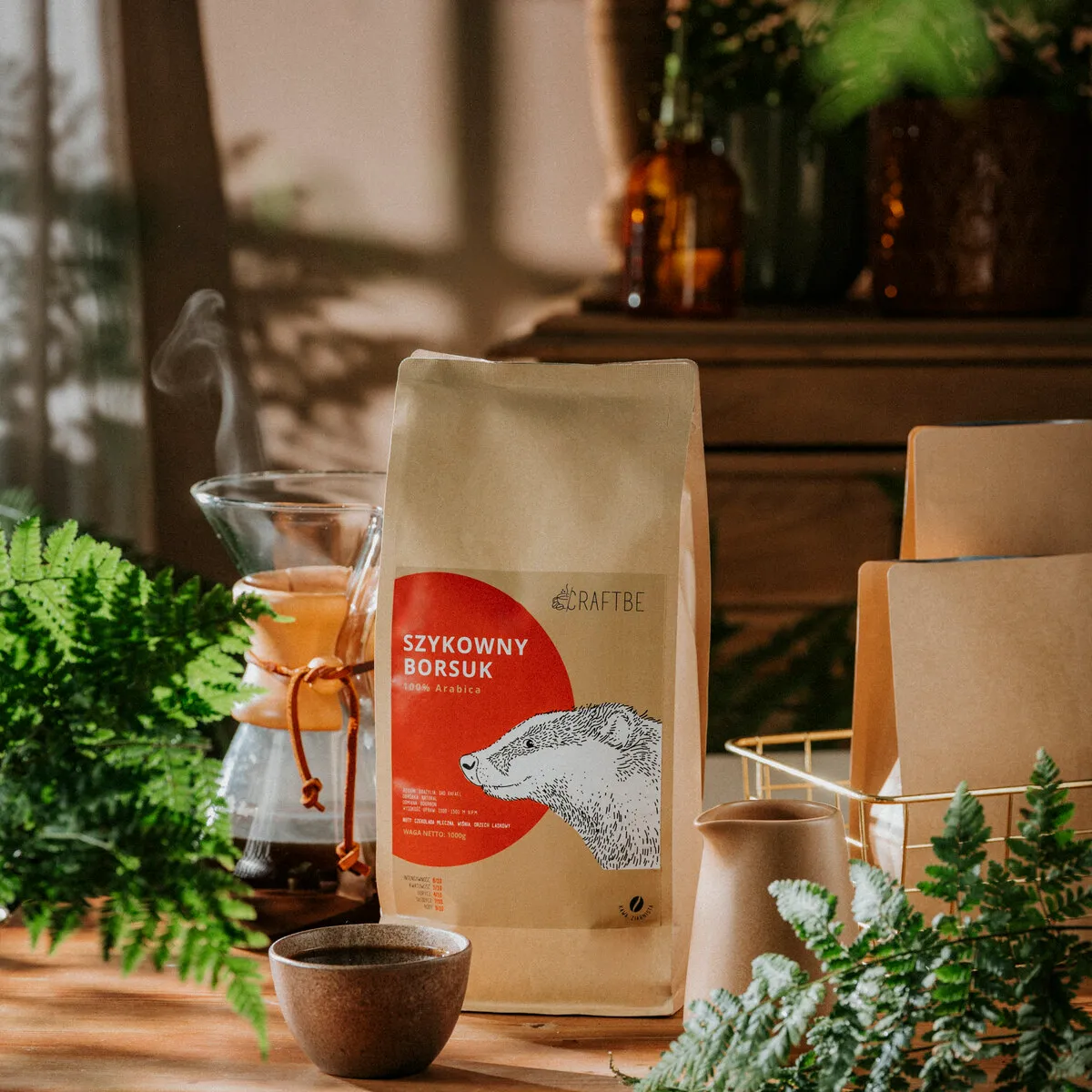 Szykowny Borsuk 1 kg, para nad Chemexem