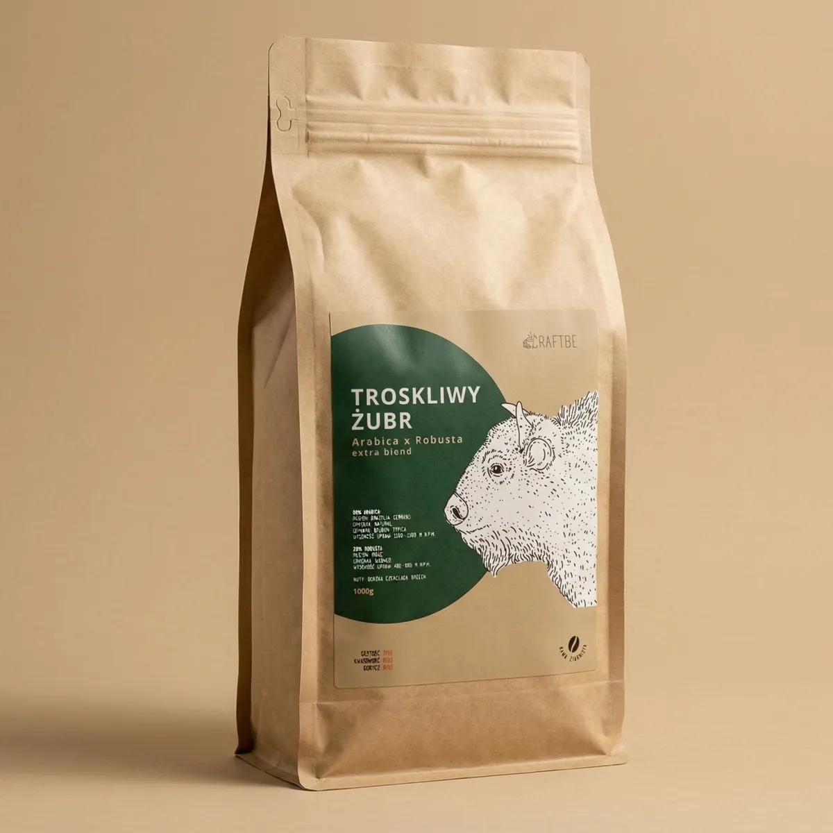 Troskliwy Żubr — Opakowanie 1kg