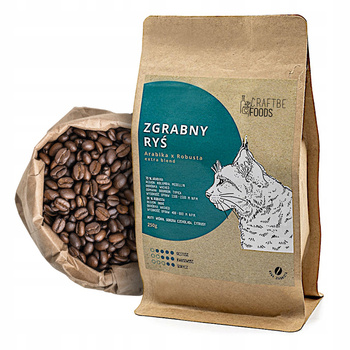Kawa ziarnista Zgrabny Ryś 250g
