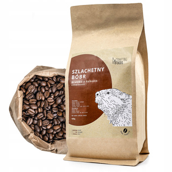 Kawa ziarnista Szlachetny Bóbr 1kg
