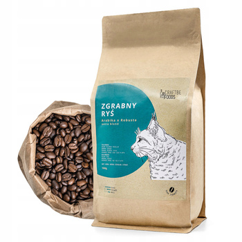 Kawa ziarnista Zgrabny Ryś 1kg