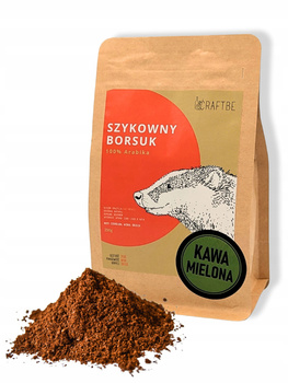KAWA MIELONA SZYKOWNY BORSUK 250 g CRAFTBE ŚWIEŻO PALONA