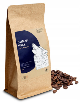 Kawa ziarnista Dumny Wilk 250g