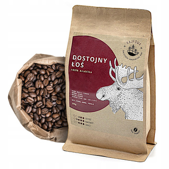 Kawa ziarnista Dostojny Łoś 250g