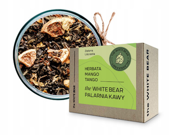 the White Bear Herbata Zielona Mango Tango 100g