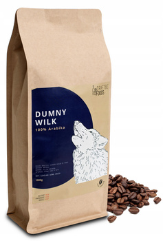 Kawa Ziarnista Dumny Wilk 1kg